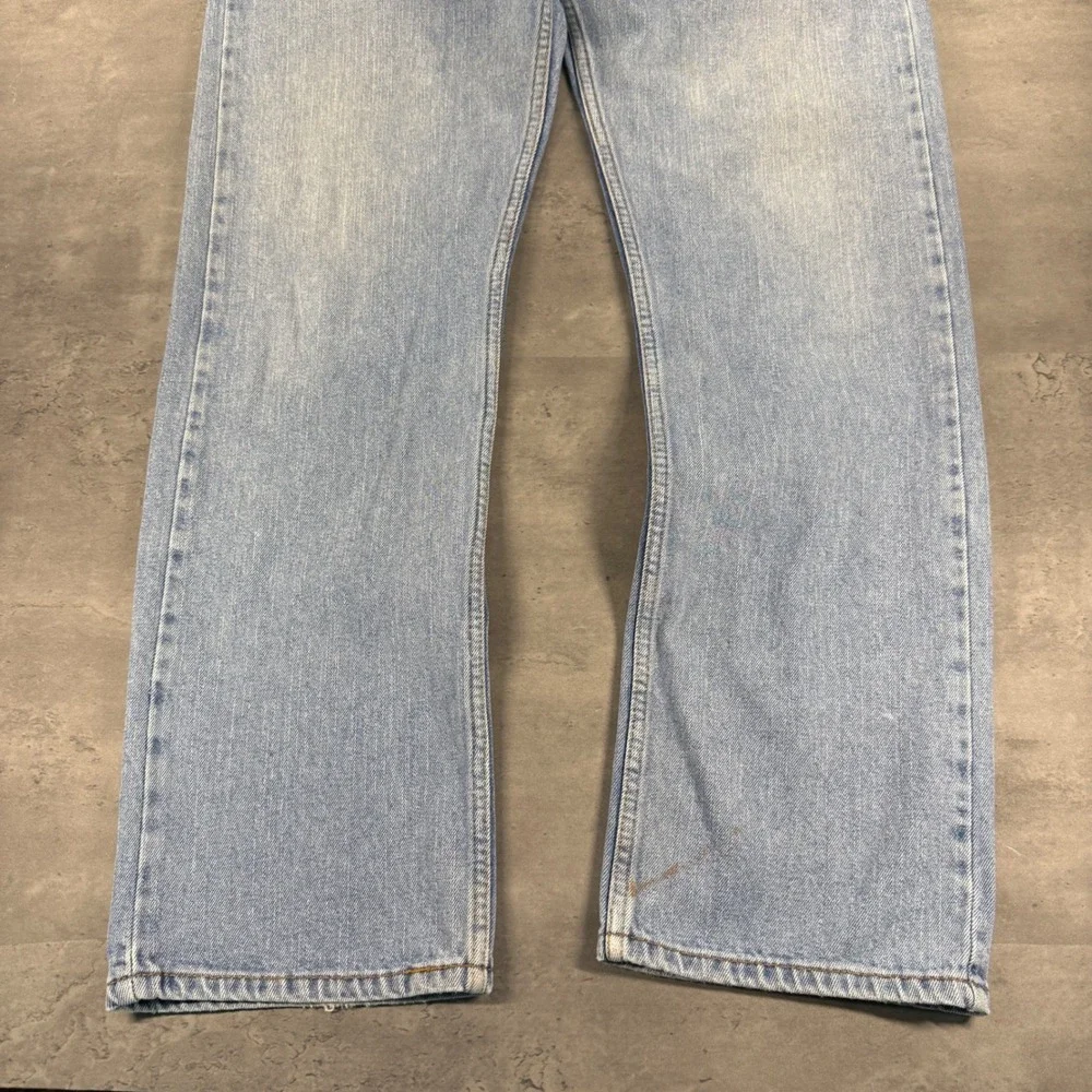 Vintage‎ Levis 505 Jeans Mens 36x32 Light Wash Faded Distressed Y2K Skate Grunge